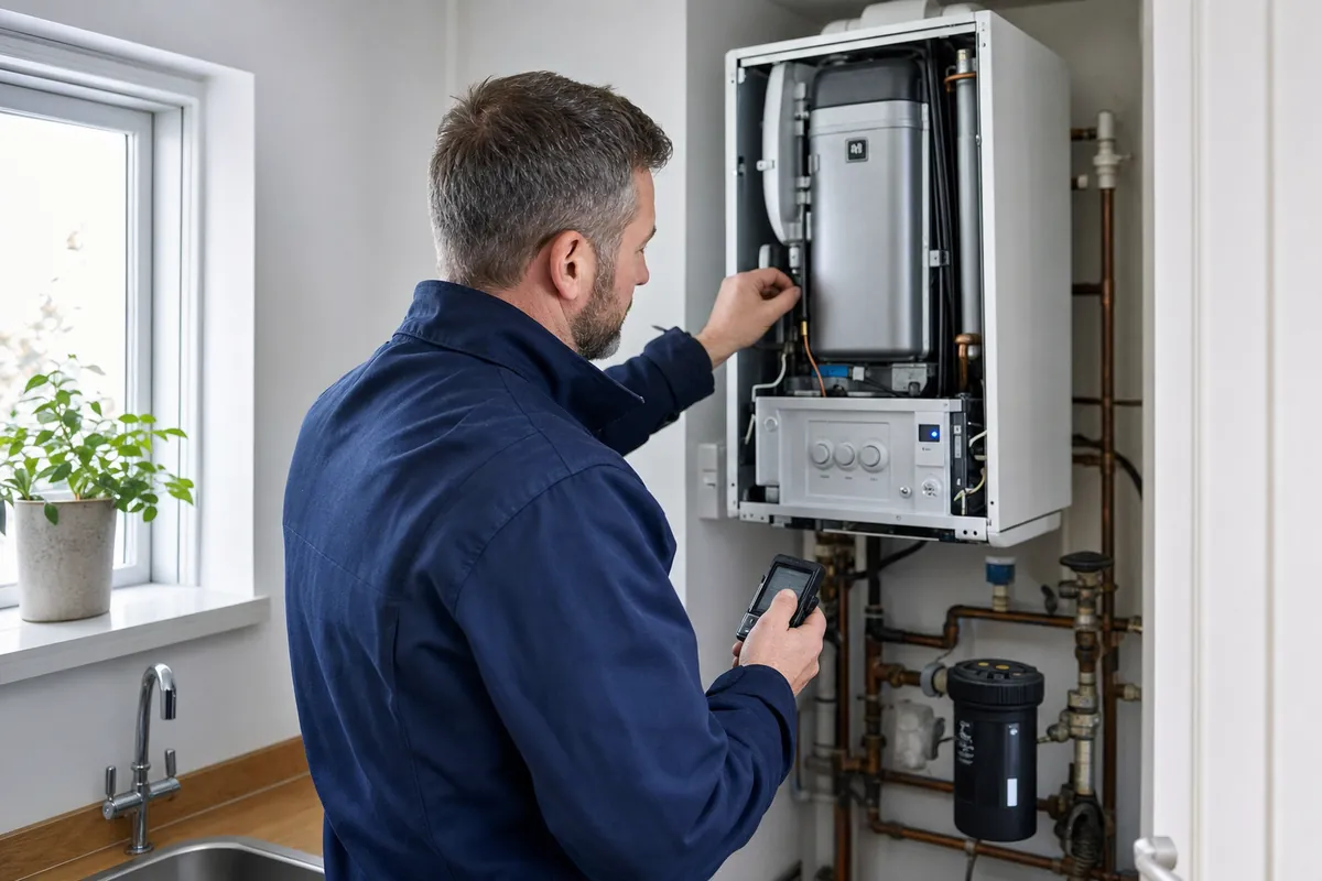 Boiler and heating installers working with residential properties