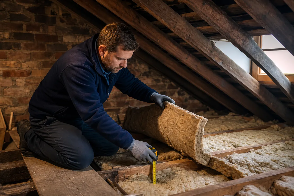 Retrofit and insulation teams working with residential properties