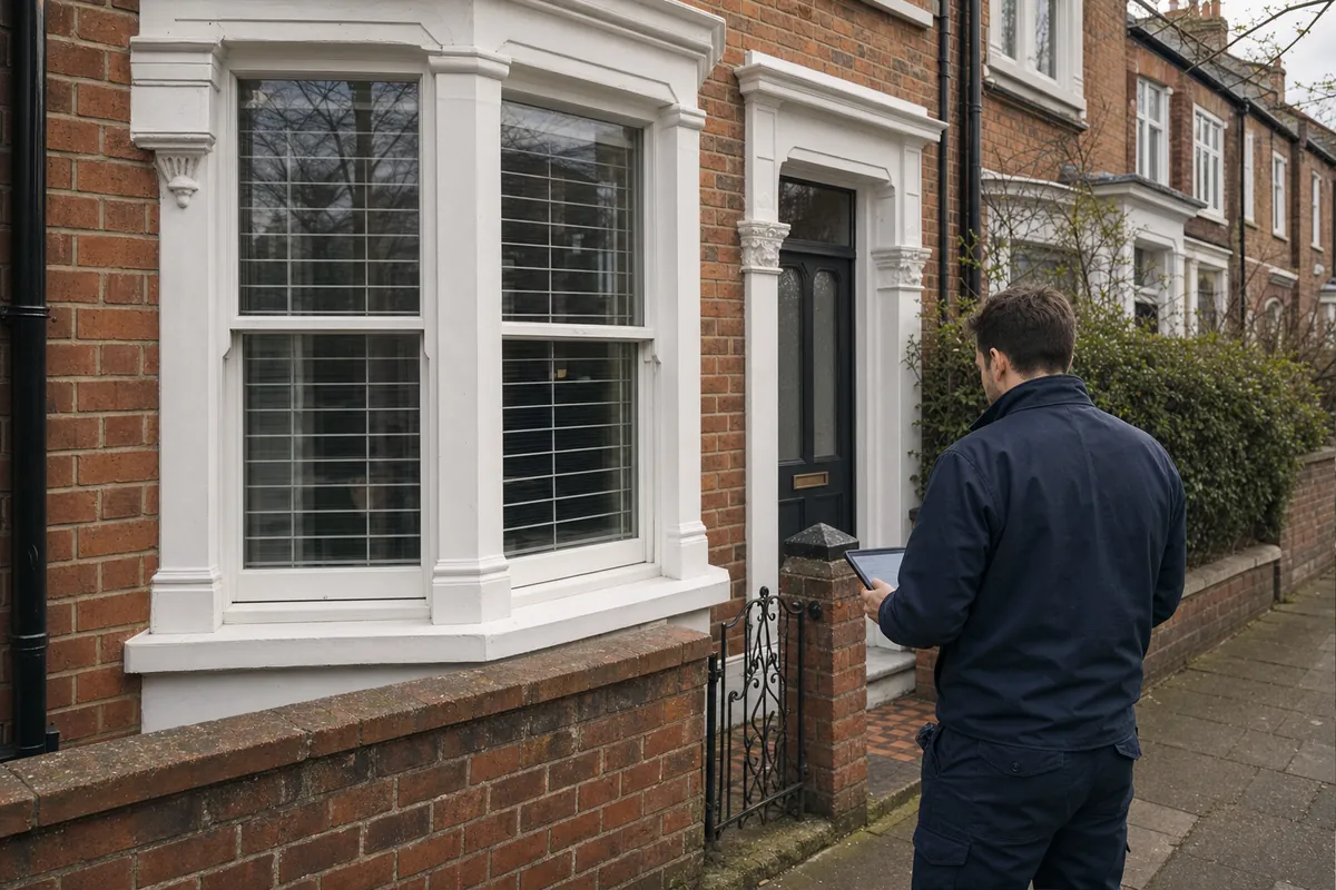 Window and door fitters working with residential properties